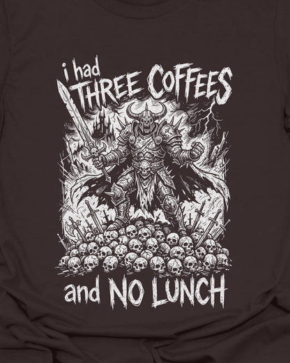 Three Coffee Rage T-Shirt