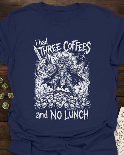 Three Coffee Rage T-Shirt