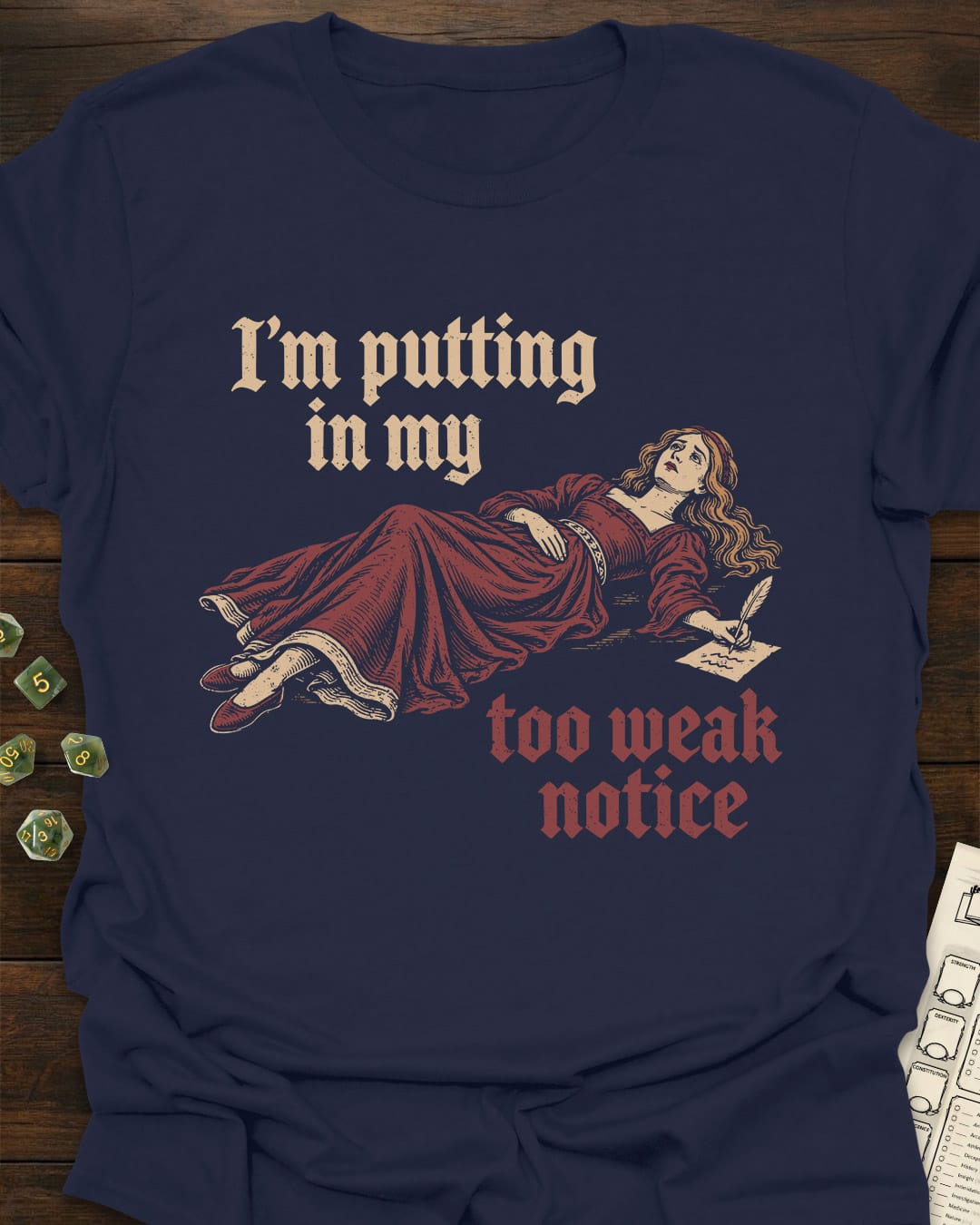 Too Weak Maiden T-Shirt