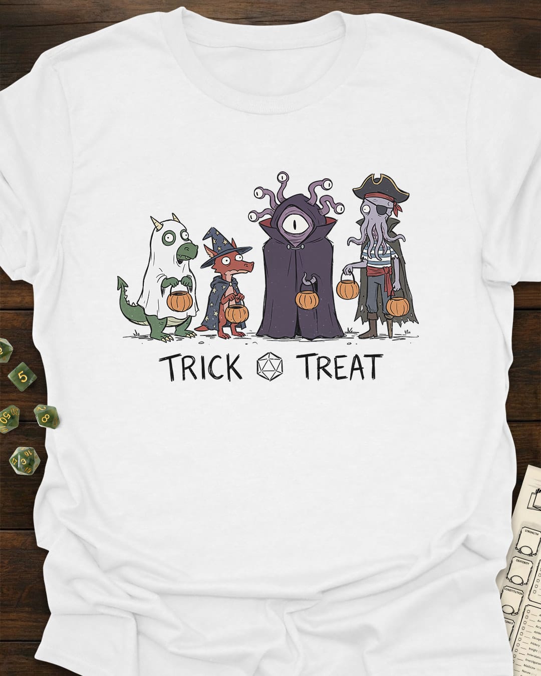 Trick Treat d20 T-Shirt