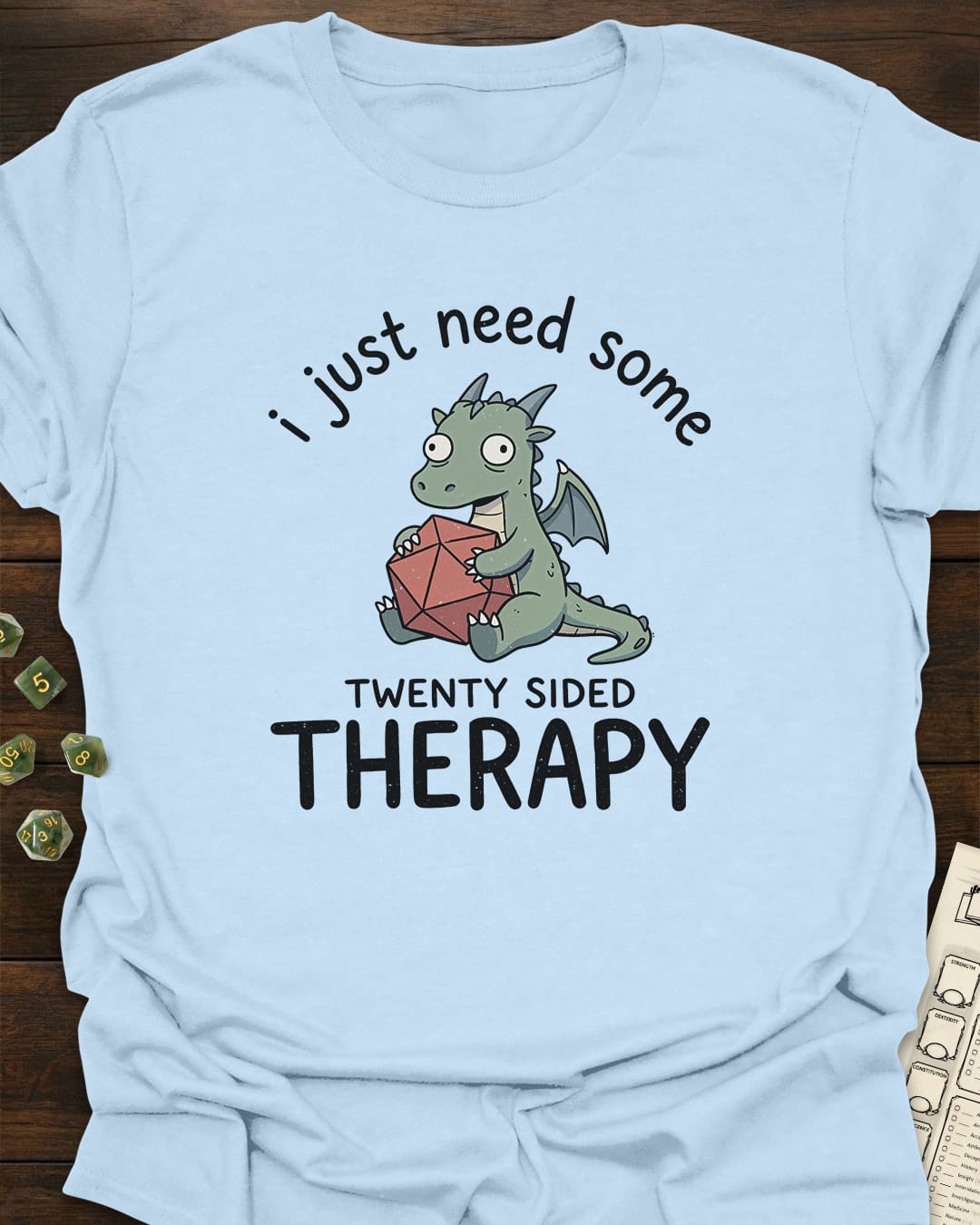 Twenty Sided Therapy T-Shirt