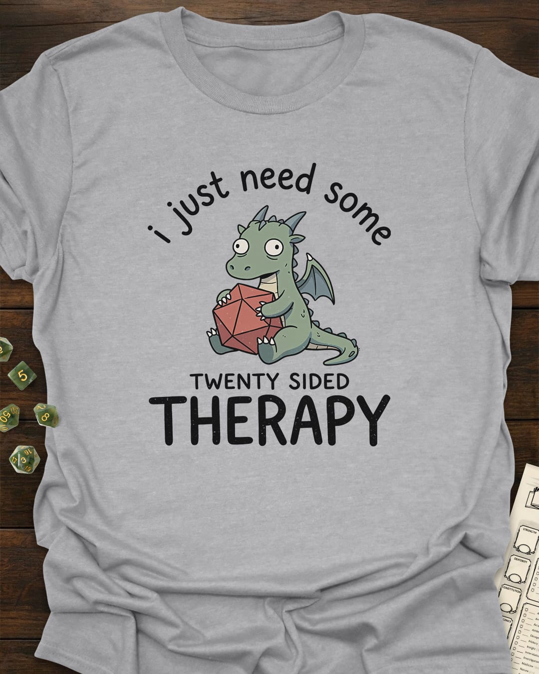 Twenty Sided Therapy T-Shirt