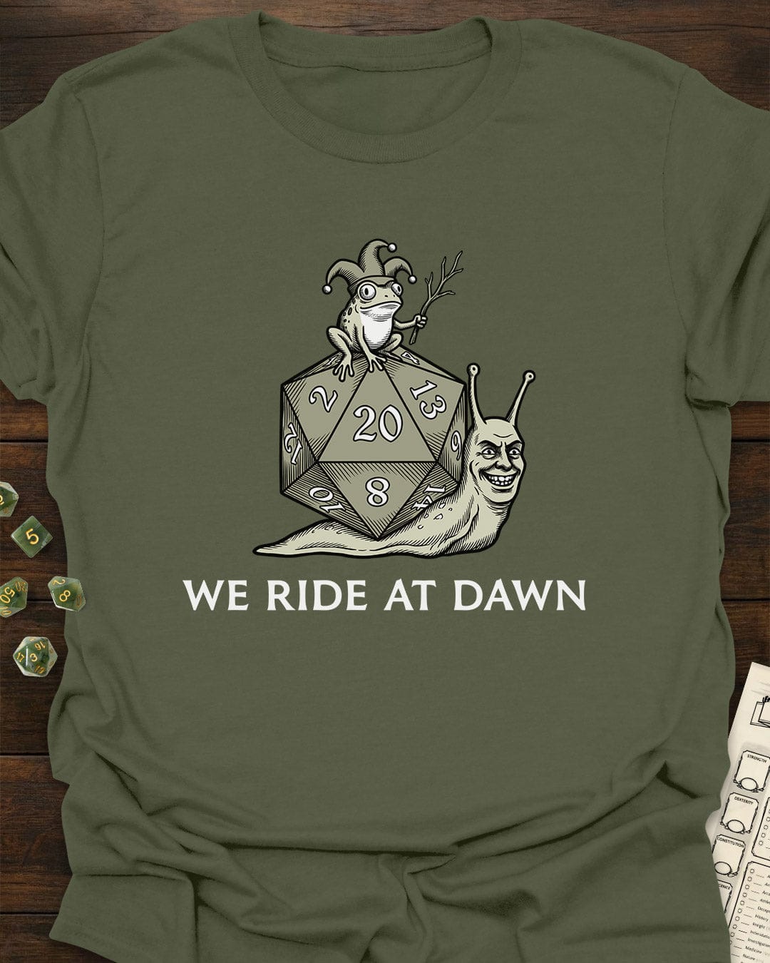We ride at dawn - T-Shirt