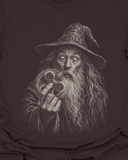 Wizard Fidget Spinner T-Shirt