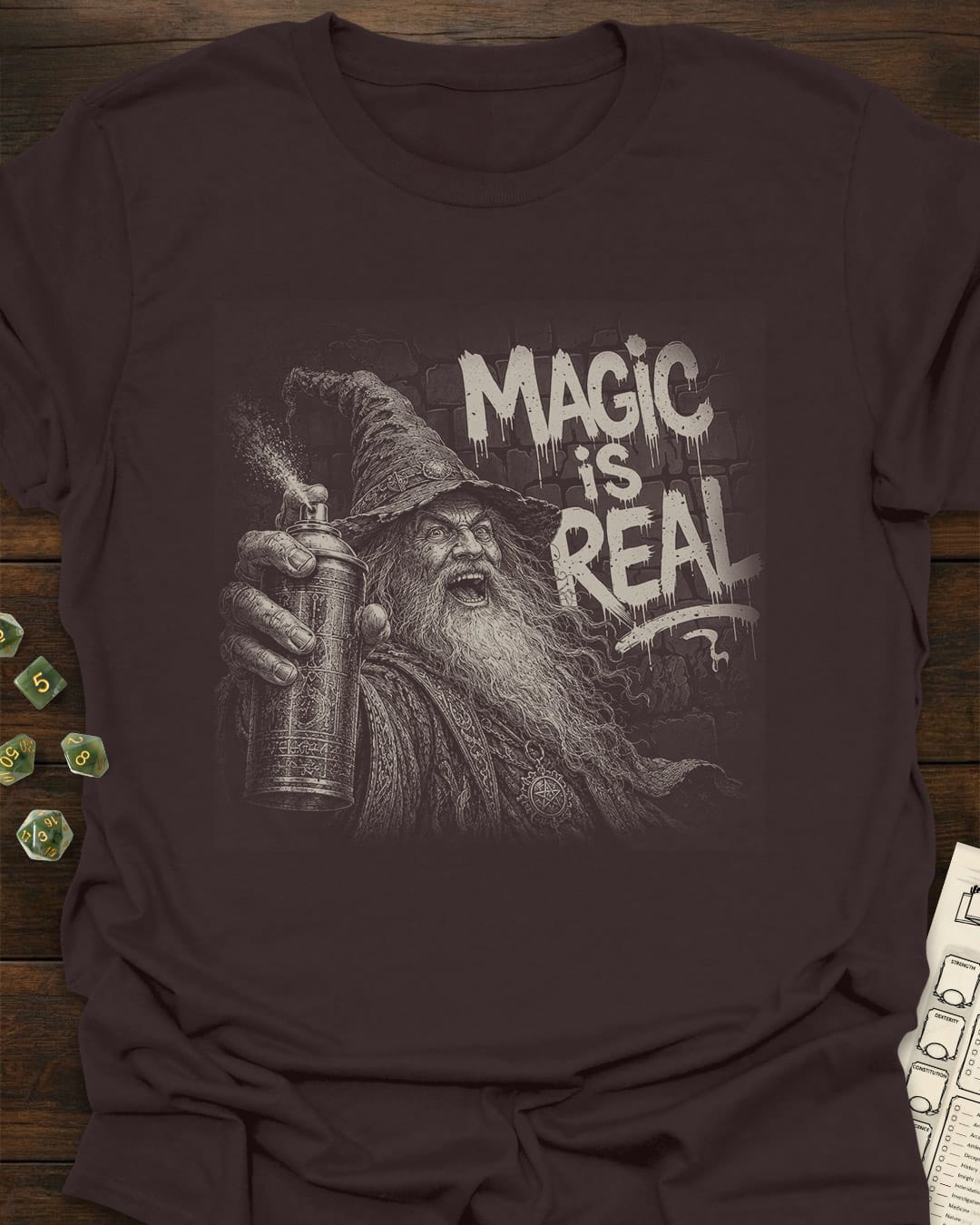 Wizard Graffiti T-Shirt