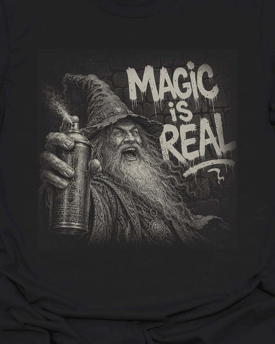 Wizard Graffiti T-Shirt