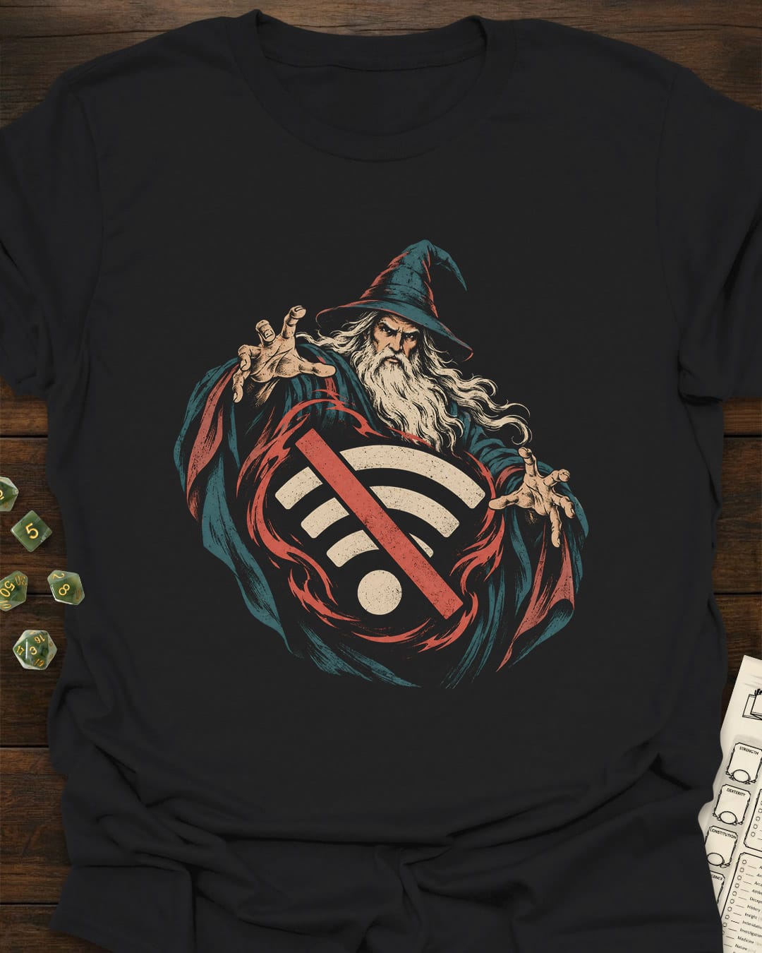 Wizard no wifi T-Shirt