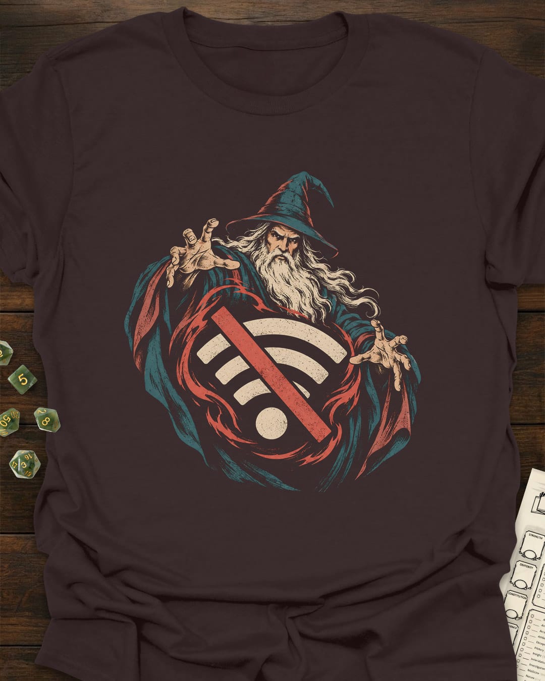 Wizard no wifi T-Shirt