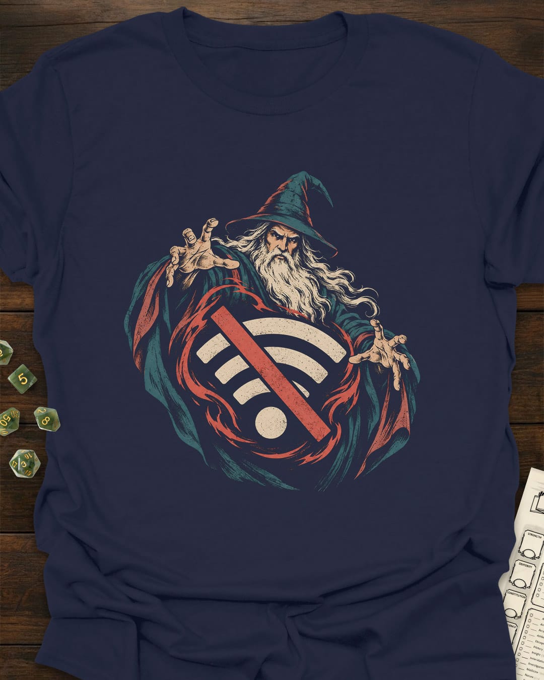 Wizard no wifi T-Shirt