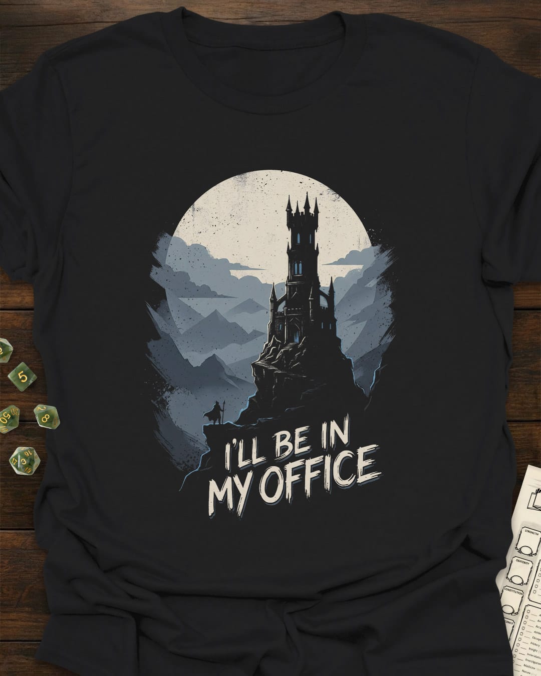 Wizards Tower Office T-Shirt
