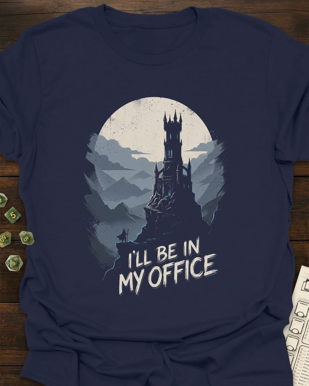 Wizards Tower Office T-Shirt