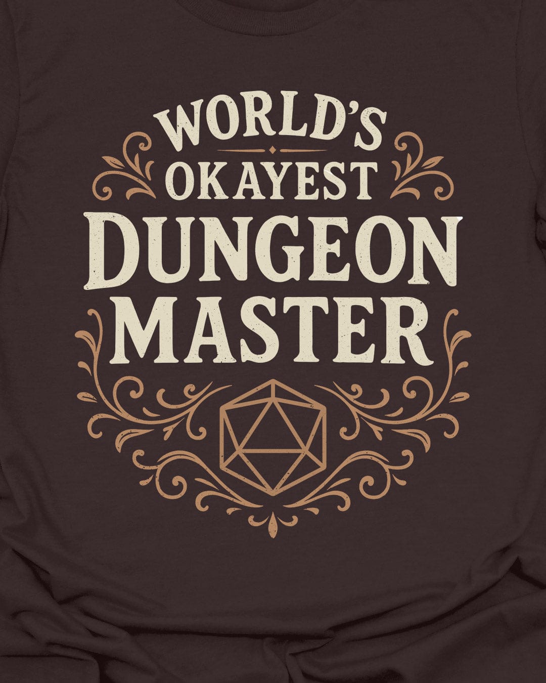 World's Okayest Dungeon Master T-Shirt