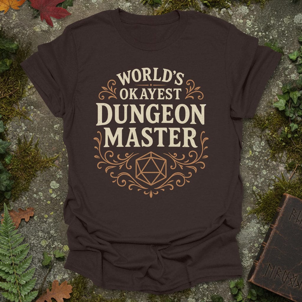 World's Okayest Dungeon Master T-Shirt – DEETWENTEES