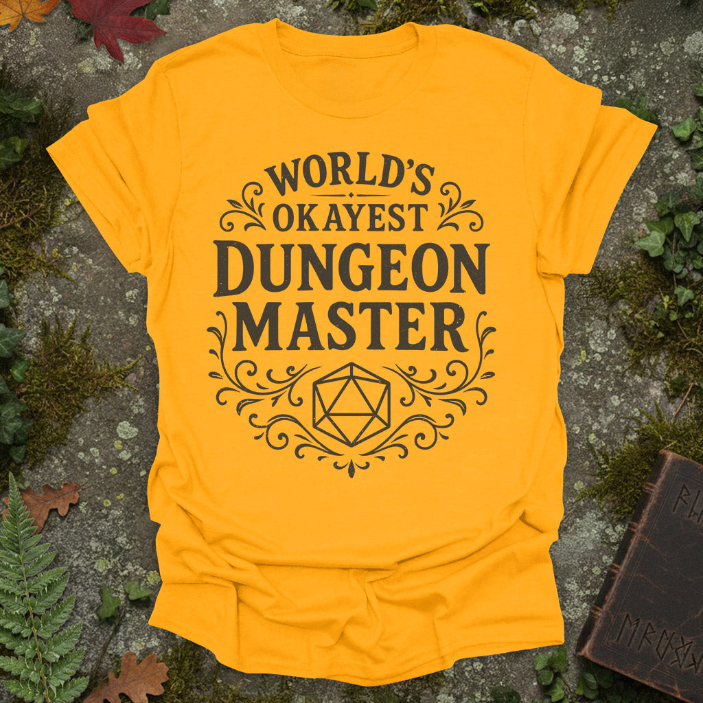 World's Okayest Dungeon Master T-Shirt