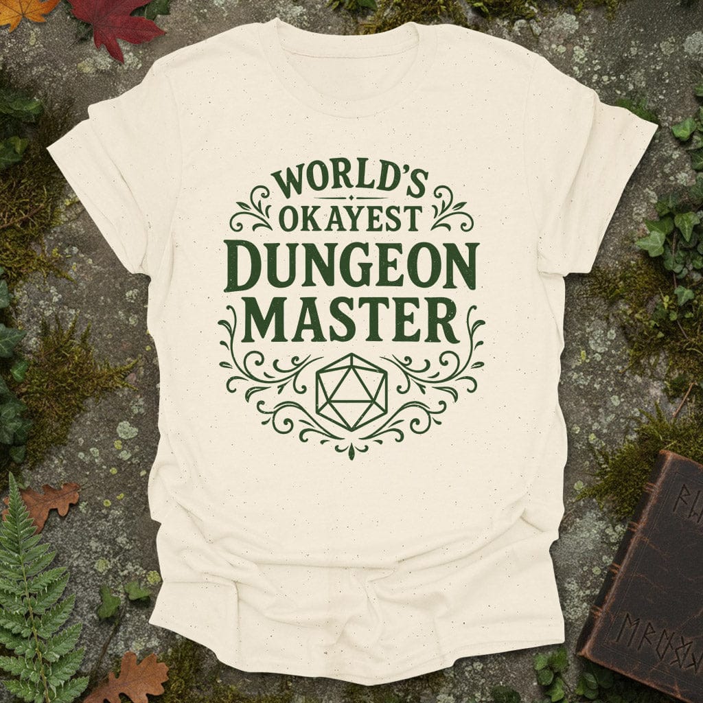 World's Okayest Dungeon Master T-Shirt