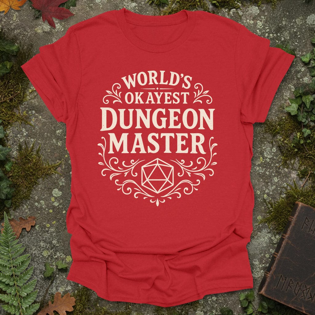 World's Okayest Dungeon Master T-Shirt